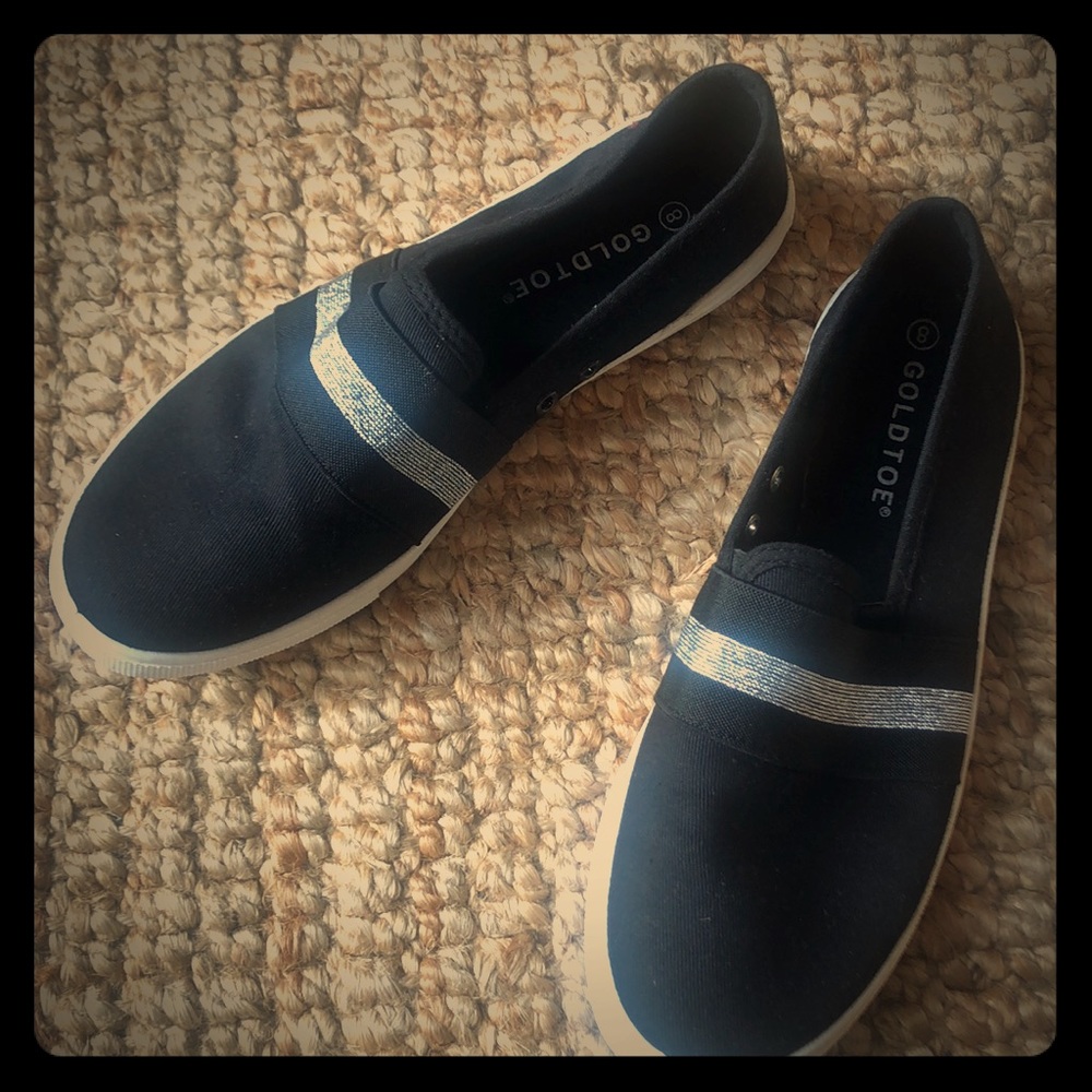 Goldtoe slip-ons